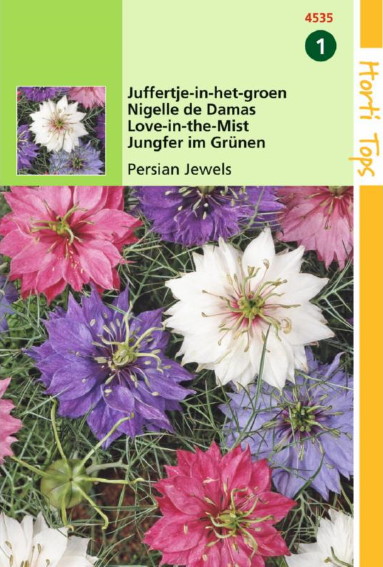 Love-in-a-mist Persian Jewels (Nigella) 500 seeds HT